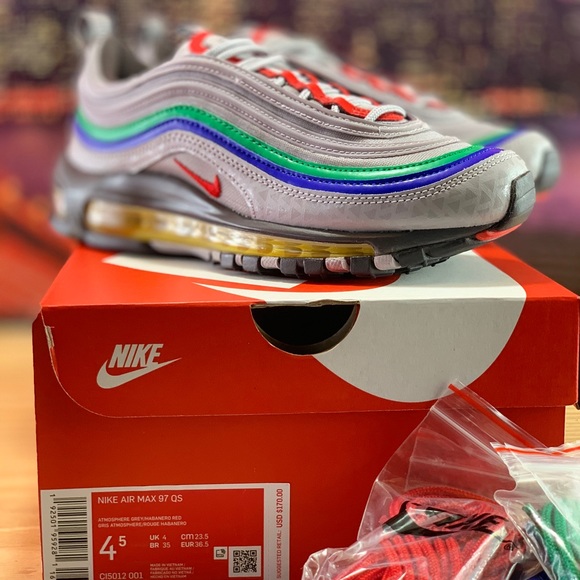 NIKE AIR MAX 97 QUICK STRIKE “NINTENDO 64” - Picture 7 of 8